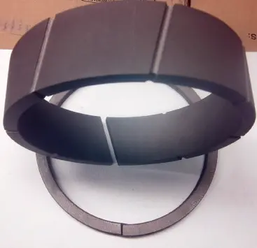 Bandas de desgaste Banda de desgaste, Segmento portador, Anillo guía